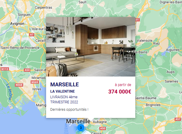Exemple d'annonce sur Marseille